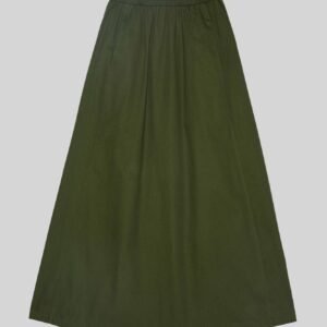 POCKET GABARDINE SKIRT