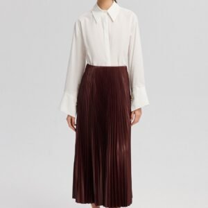 PLEATED SKIRT