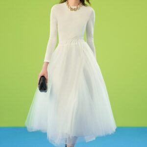 TULLE SKIRT WITH PETTICAOT